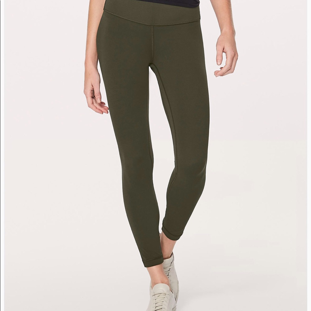 Lululemon aligns in olive green
